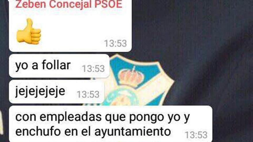 El wasap machista que desató la tormenta