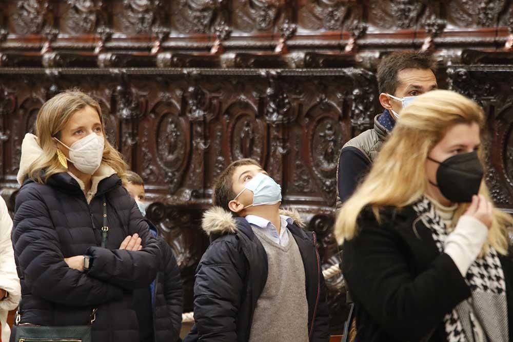 En imágenes, la misa de Navidad en la Catedral