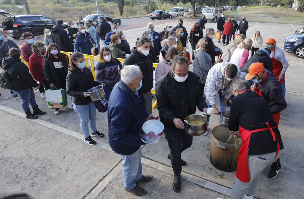 Vuelven las calderas a Albalat dels Tarongers, tras el parón por la Covid-19.