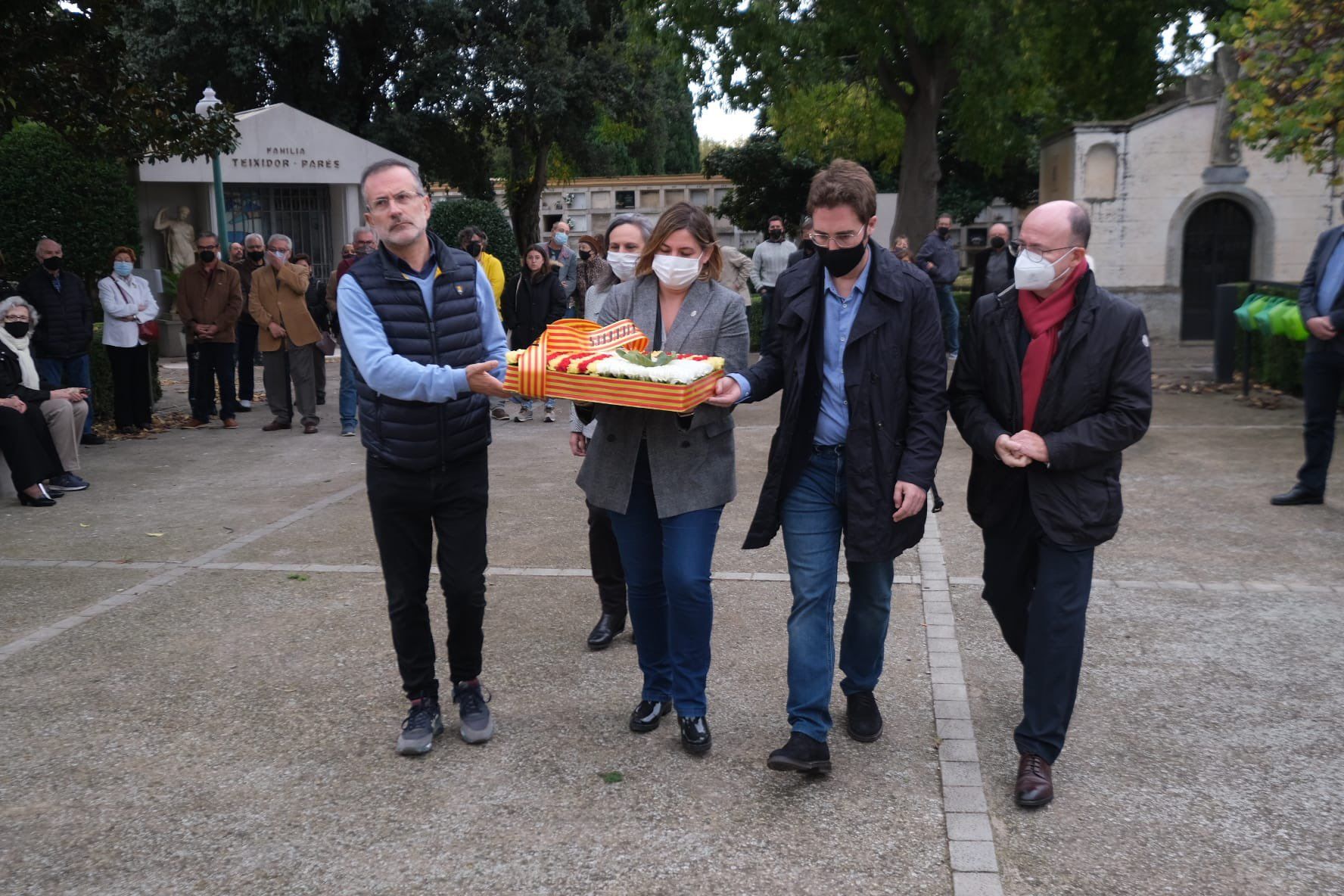 Record per a les víctimes de la guerra del 36 i els represaliats pel franquisme a Figueres per Tots Sants