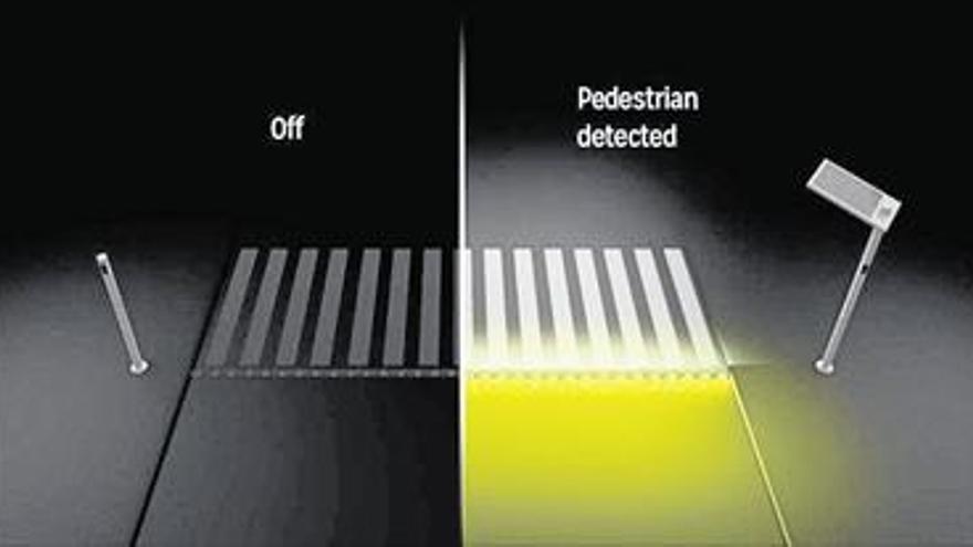 La UJI propone usar luz led en seguridad vial