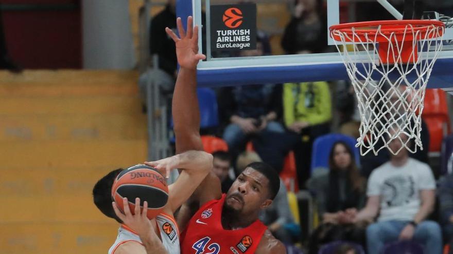 El CSKA Moscú hace trizas a un apático Valencia Basket