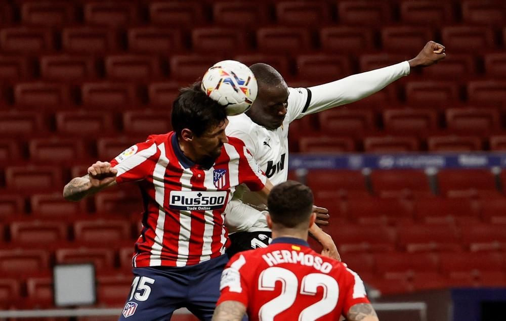 Atlético de Madrid - Valencia, en imágenes