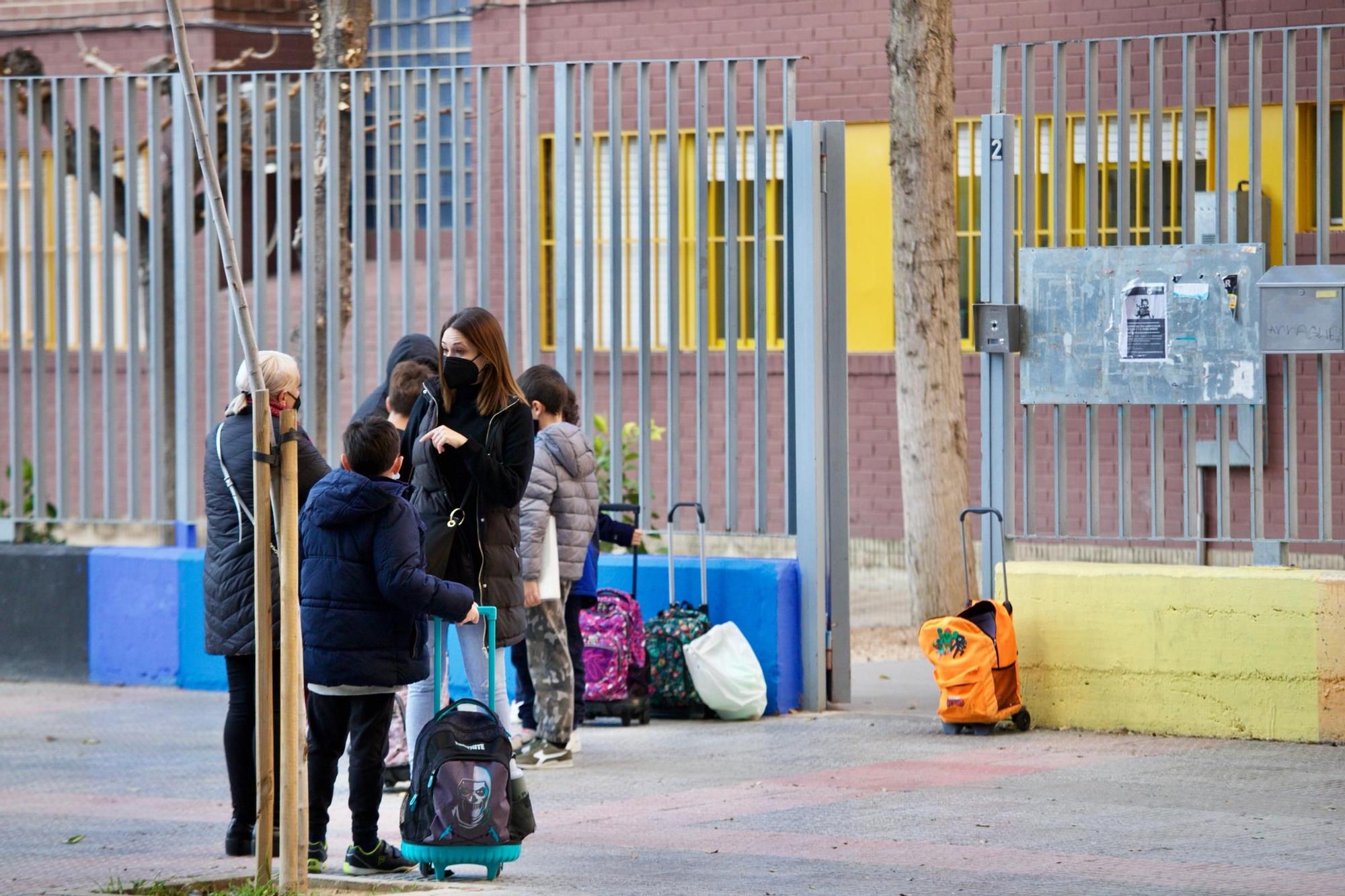 Así ha sido la vuelta al cole en Murcia