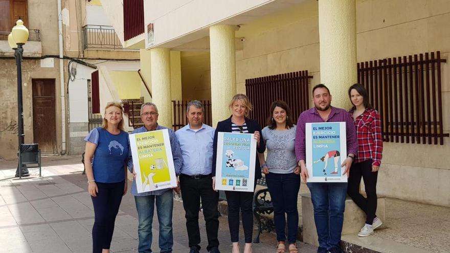 Presentación de la campaña de limpieza en Albatera