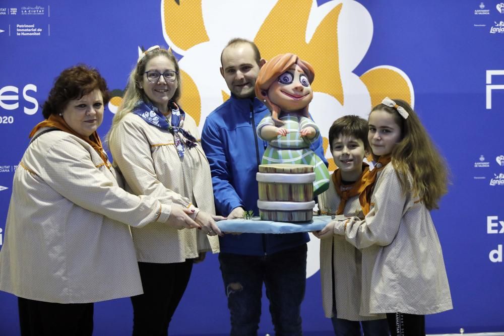 Primera jornada de entrega de ninots de las Fallas 2020