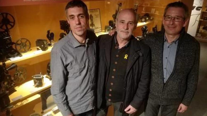 Carles Brucet, Martí Vallés i Josep Ferrer.