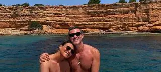 El actor británico Luke Evans disfruta del verano en Ibiza