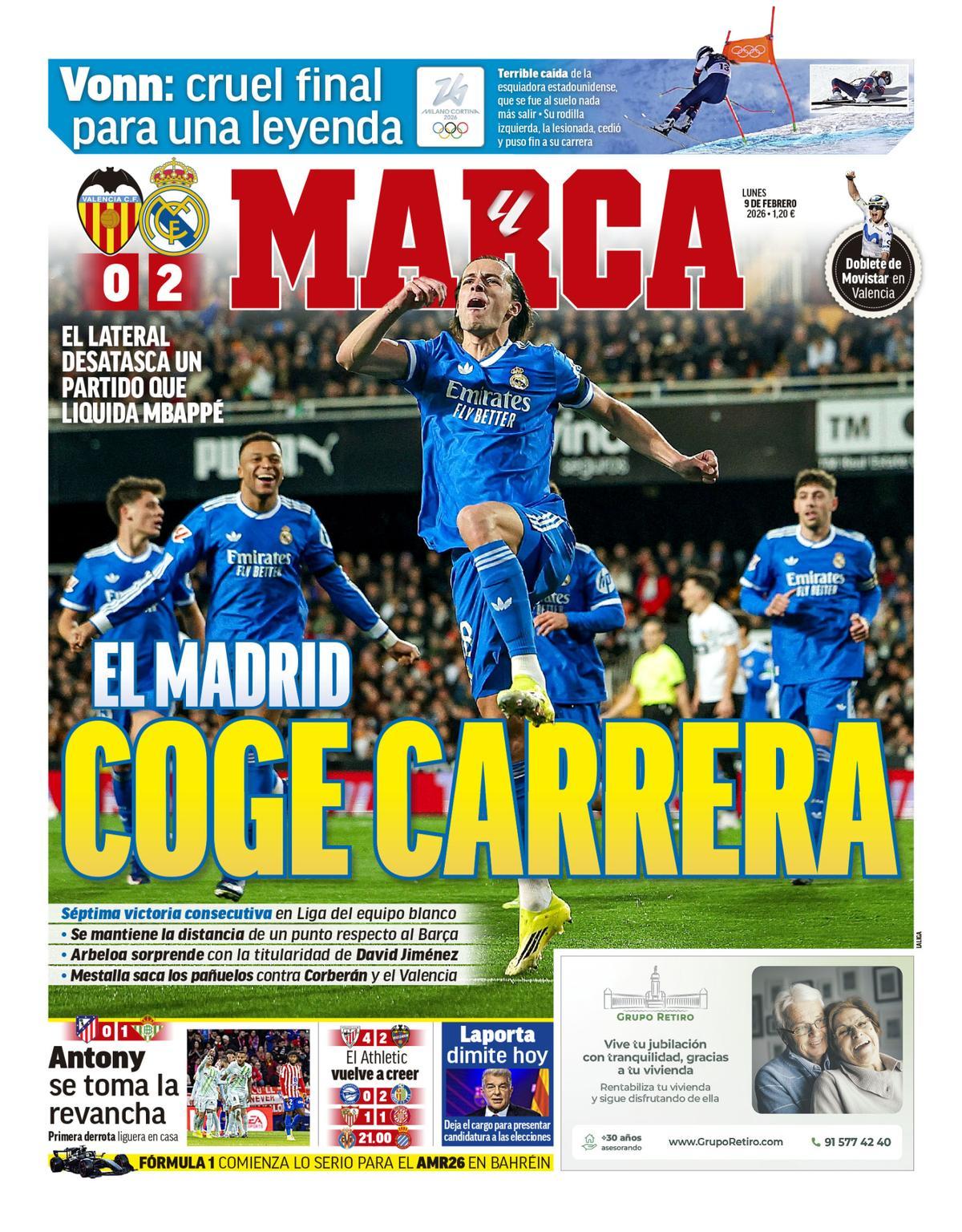 Estas son las portadas de la prensa deportiva de hoy