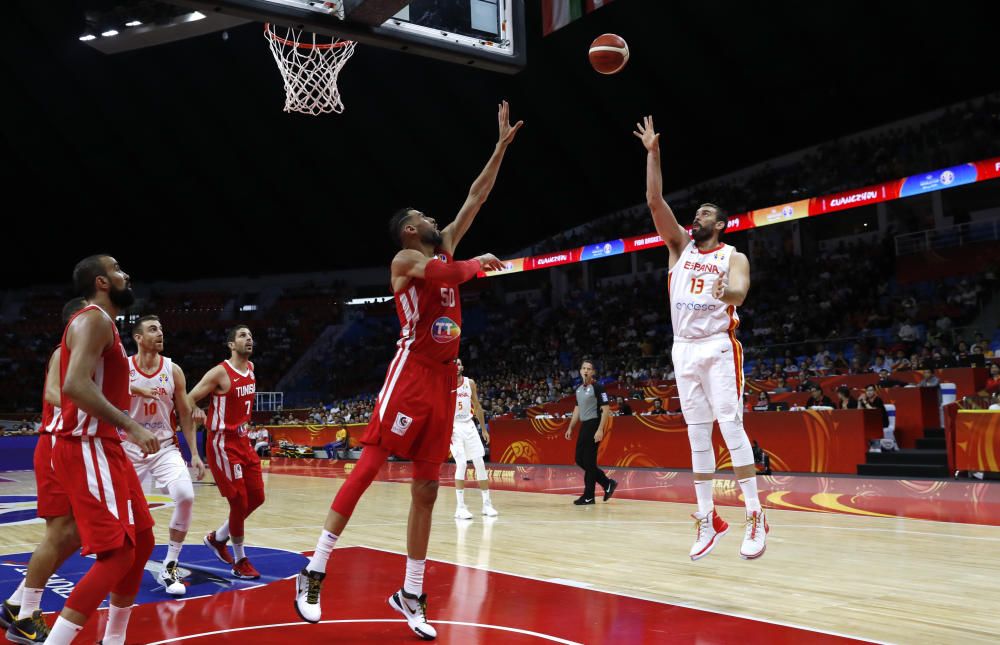 Mundial de baloncesto: España - Túnez.