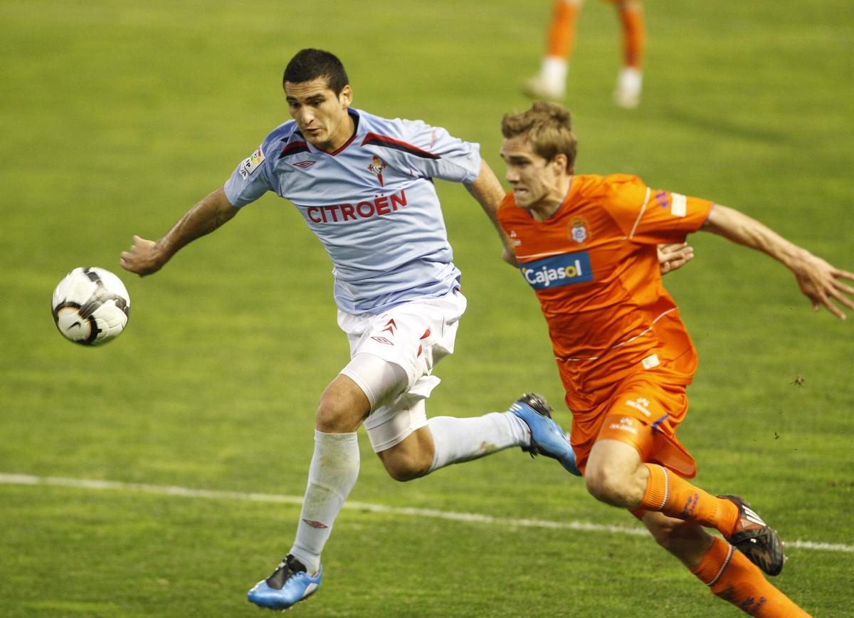 Cellerino, durante su etapa en el Celta.