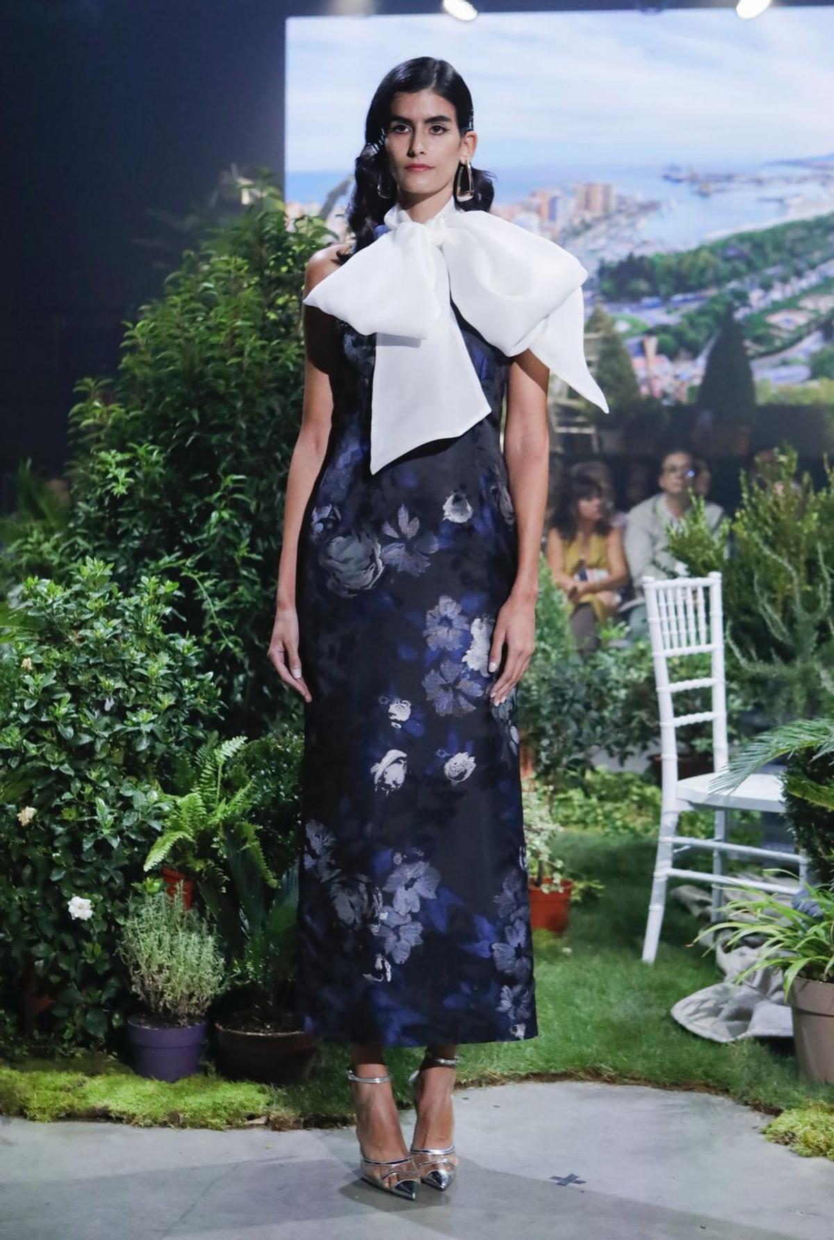 Uno de los diseños de Urquízar ayer en Madrid.