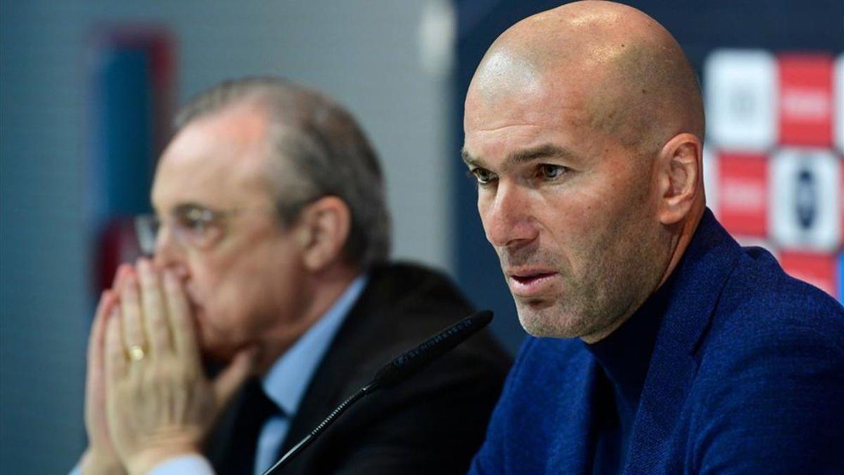 Florentino sabe que Zidane no será nada fácil de convencer
