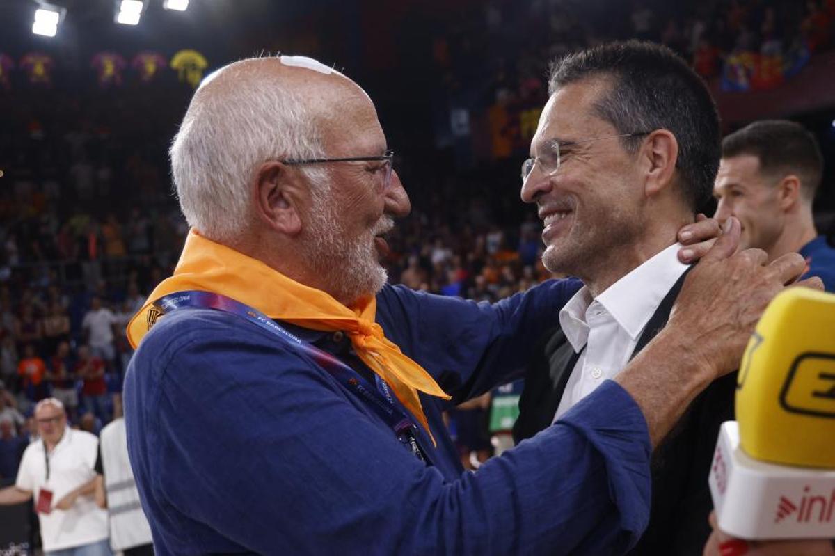 Juan Roig con Pedro Martínez