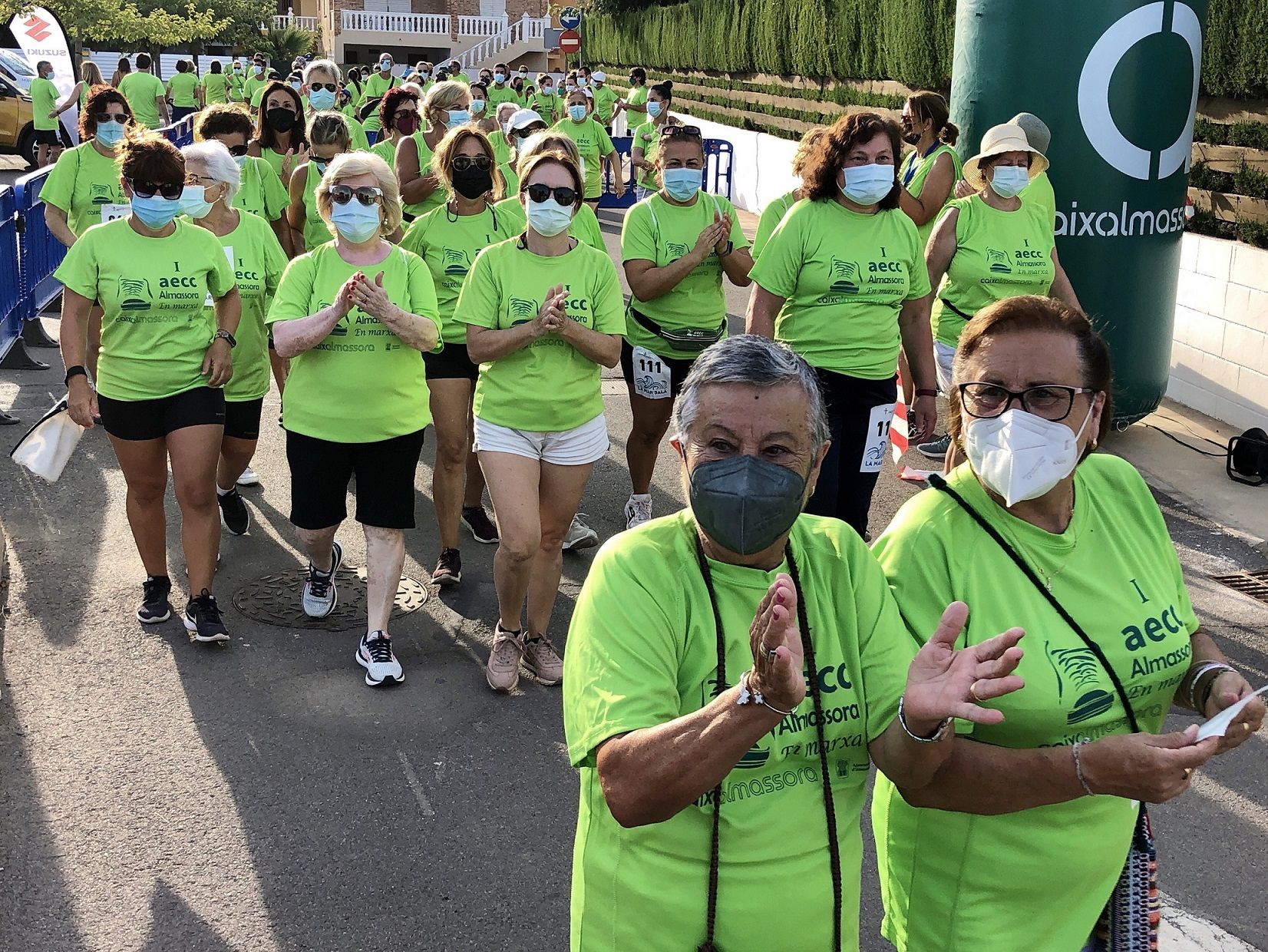 Primera marcha contra el cáncer de Almassora