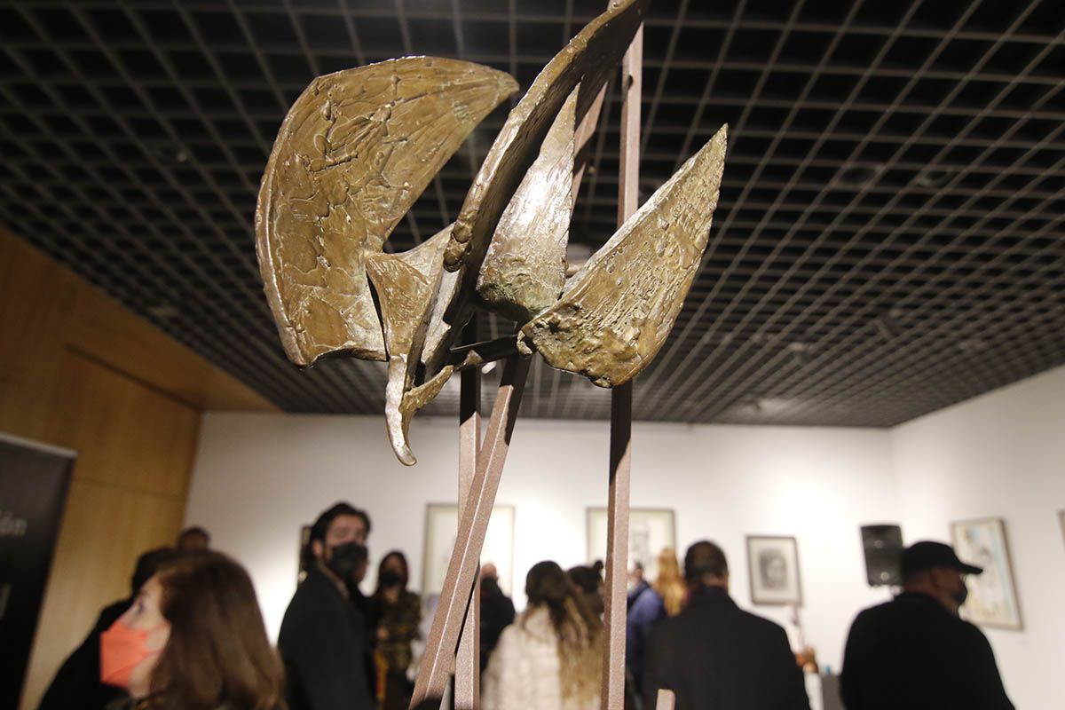 Exposición Los Trazos Perdidos de Luis Manuel García Cruz en la sala Cajasol de Córdoba