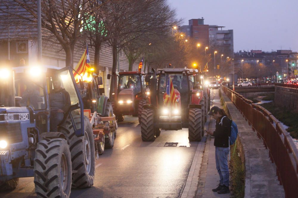 Manifestació a Girona del 21 de febrer.