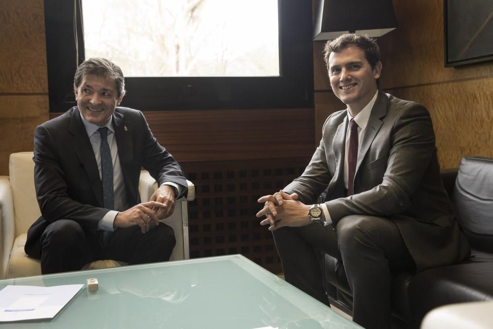 Albert Rivera con Javier Fernández