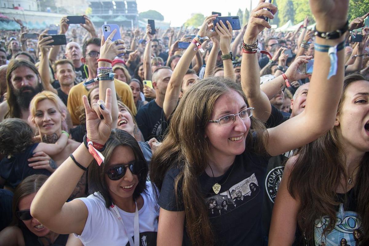 Actuación de Europe en la segunda jornada del Rock Imperium Festival