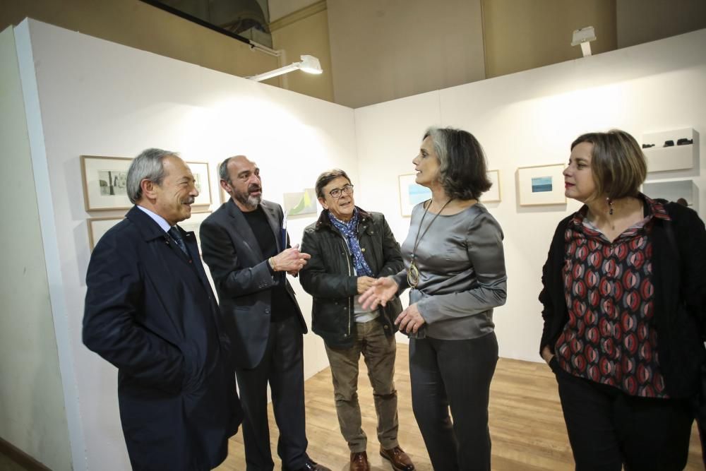 Inauguración de la Feria de Arte de Oviedo