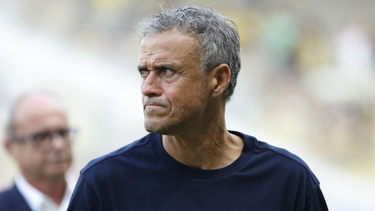 Luis Enrique, entrenador del PSG