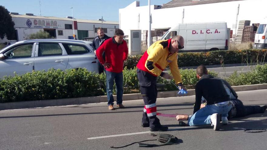 Un ciclista fallece tras ser arrollado por un todoterreno en Sagunt