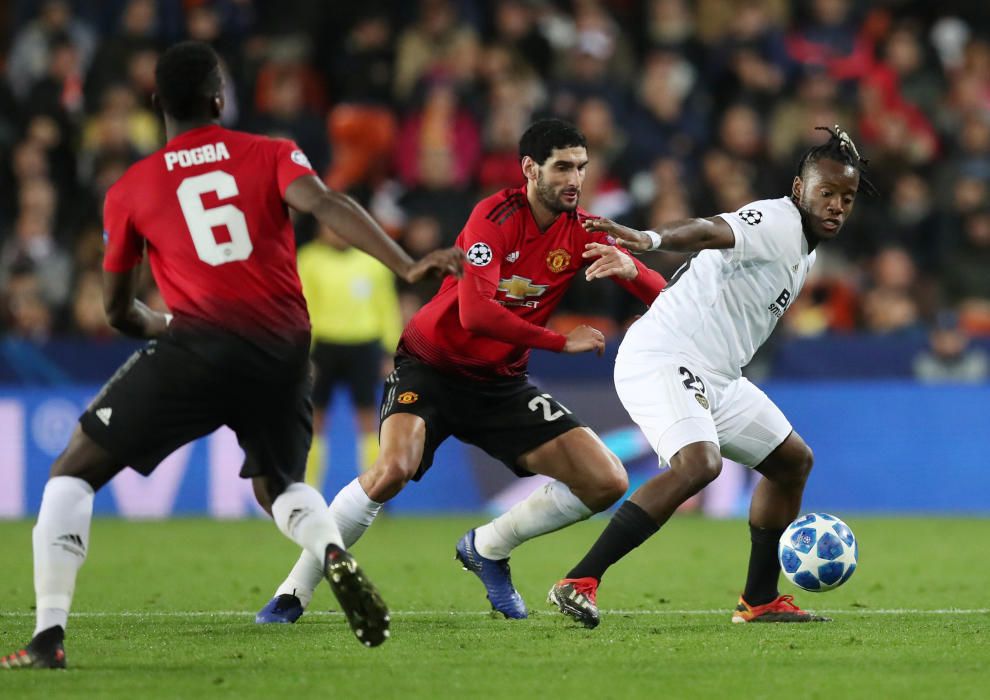 Valencia CF - Manchester United, en imágenes