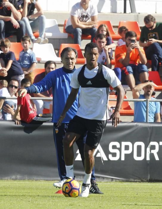 Espectacular entrenamiento del Valencia CF