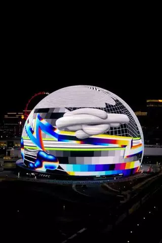 Felipe Pantone se convierte en el primer español en intervenir The Sphere en Las Vegas