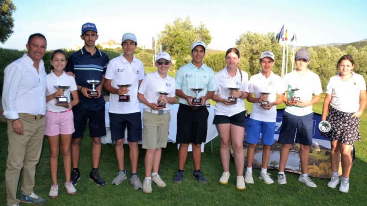 Campeones del circuito Golf Antequera