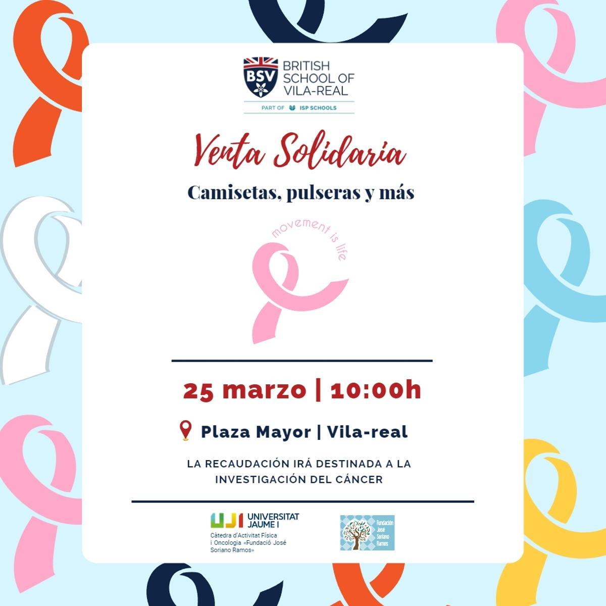 El evento incluirá un estand solidario.