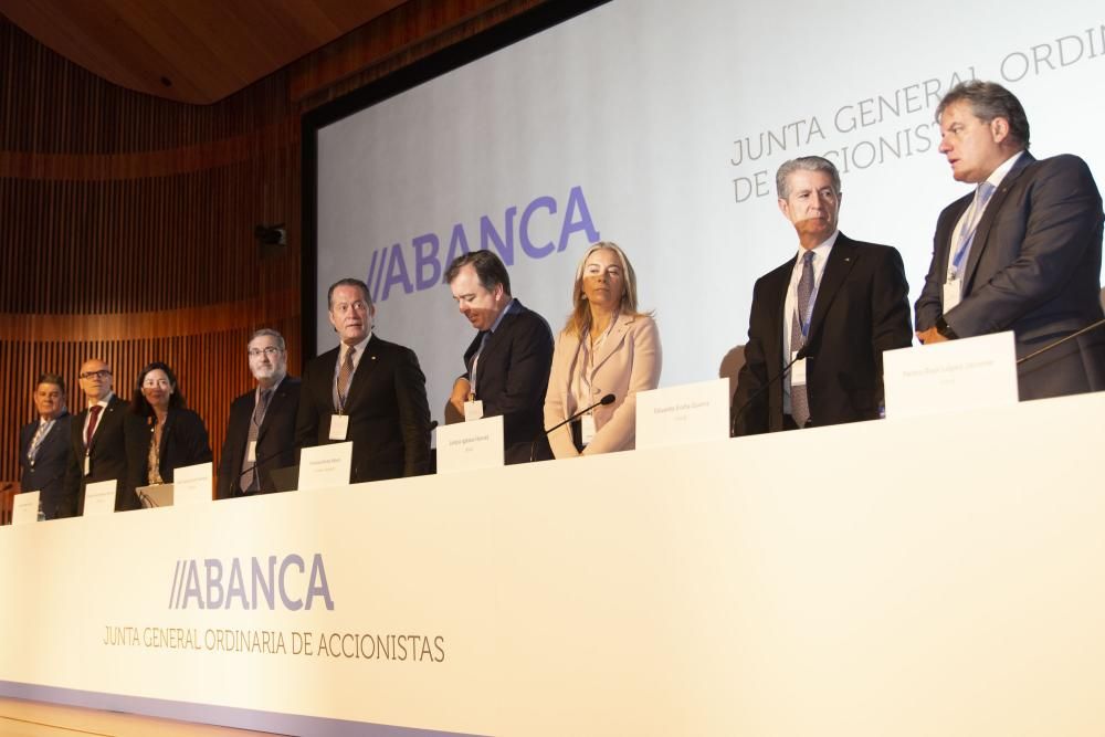 Junta de accionistas de Abanca en A Coruña