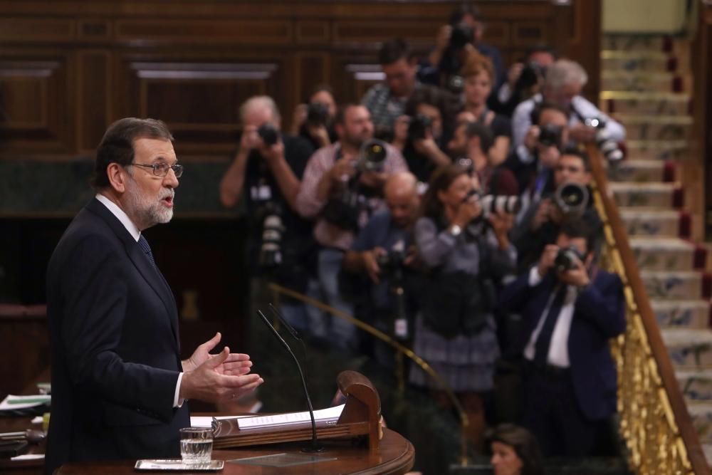 Rajoy compareix al Congrés dels diputats