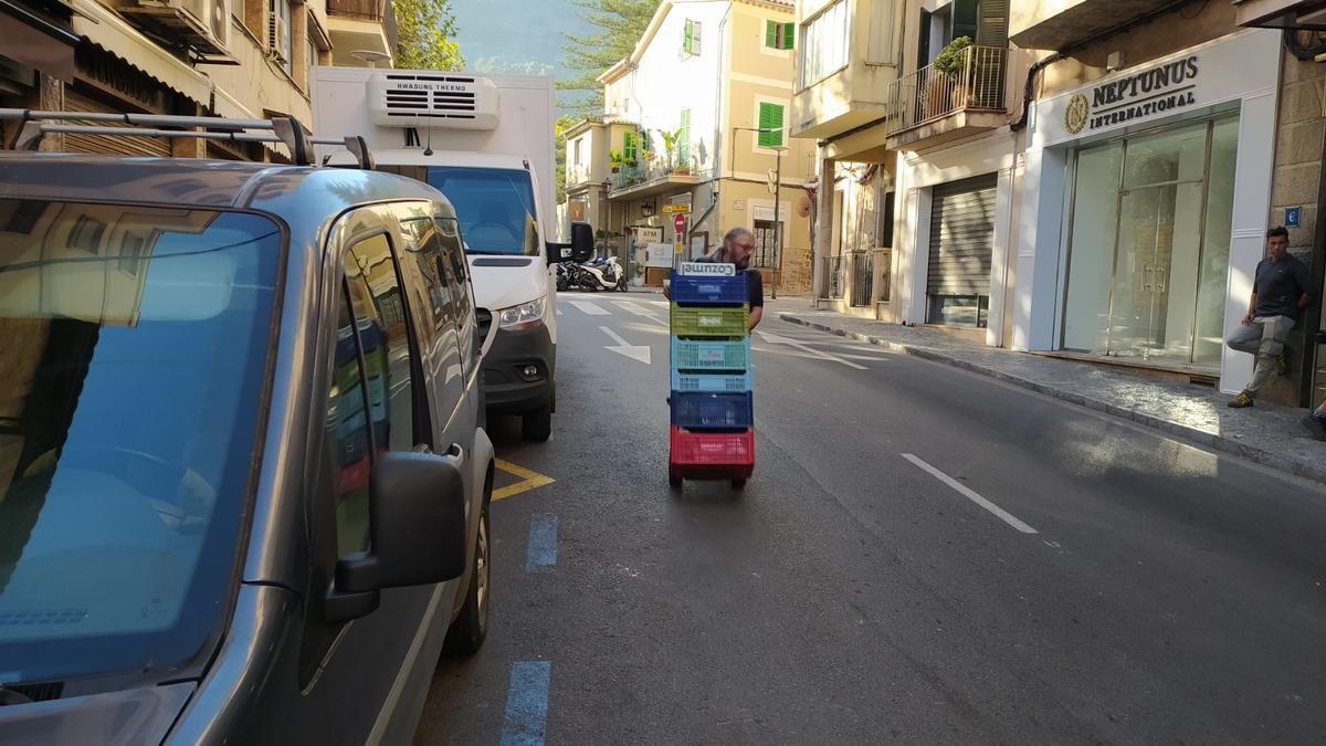 Los distribuidores se desmarcan de los transportistas y garantizan el abastecimiento en Sóller