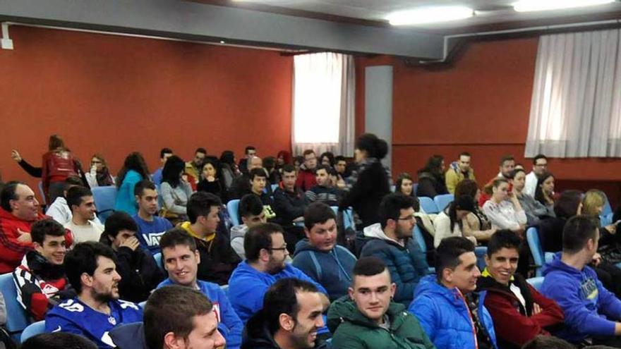 Algunos de los alumnos que asistieron a las jornadas.