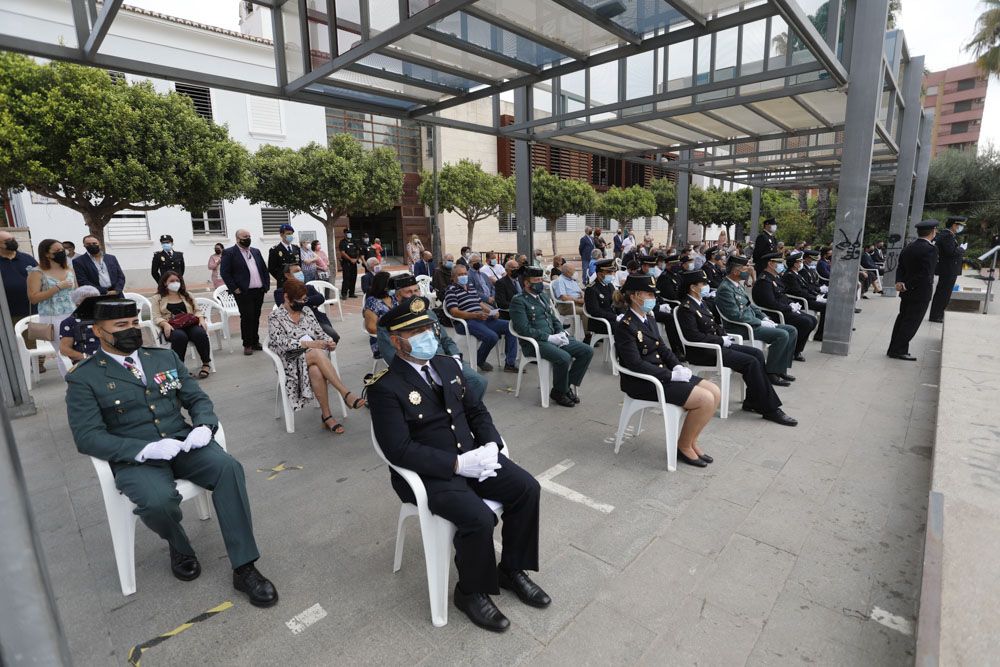 Acto institucional por el Patrón del Cuerpo Nacional de Policía en Sagunt.