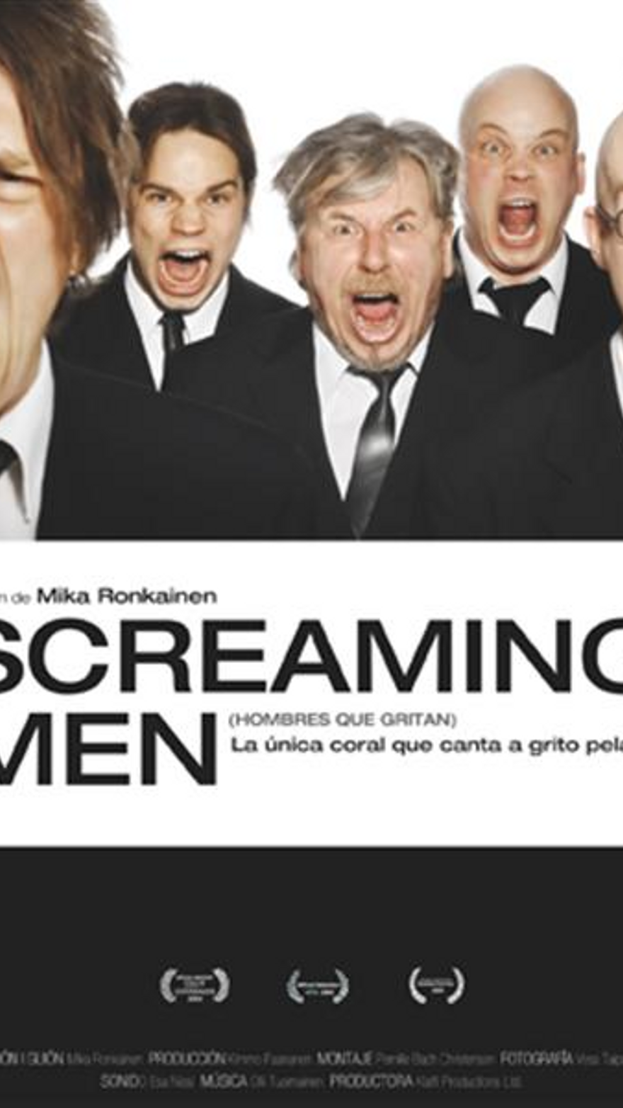 Screaming men