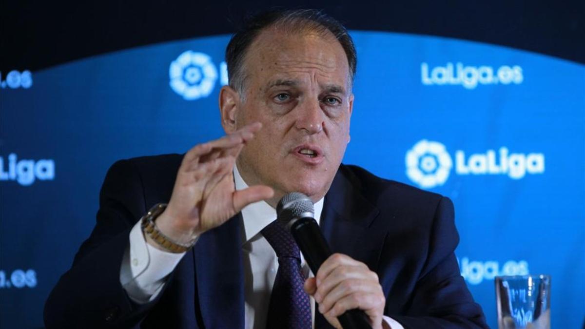 Javier Tebas presentará proyectos de futuro