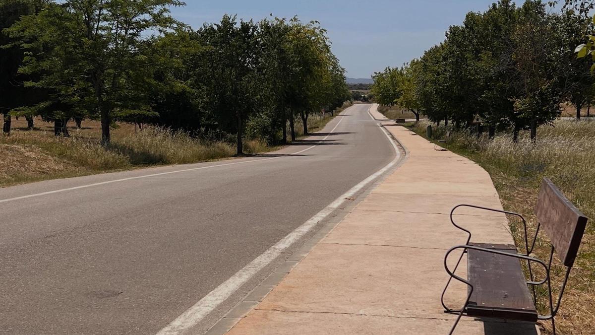 Imagen del nuevo carril bici.