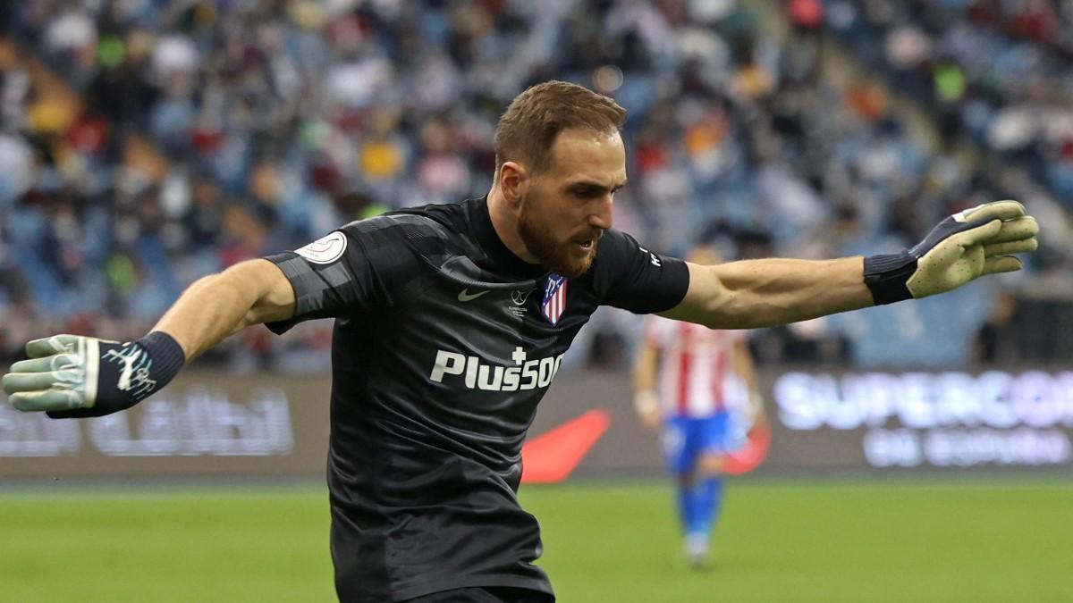 Oblak, guardameta del Atlético de Madrid