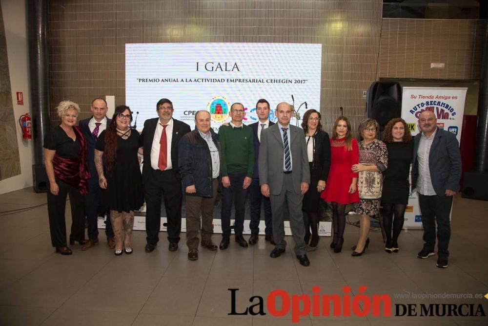 Gala premio a la Actividad empresarial en Cehegín