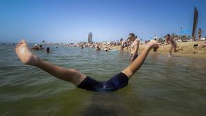 Imagen del julio pasado en Barcelona, un verano especialmente caluroso.