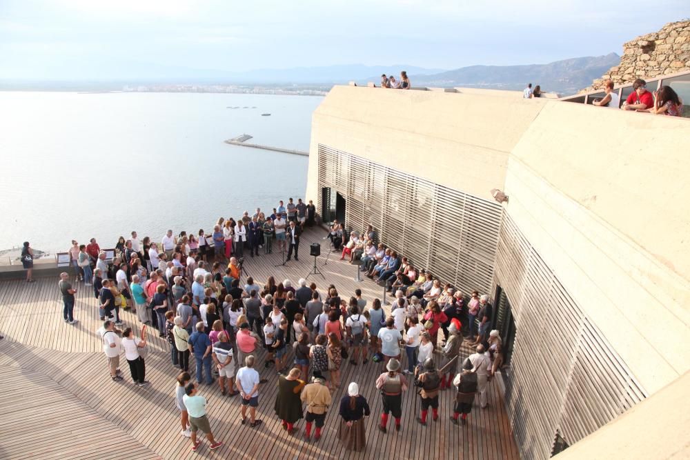 Inauguració del museu del castell de la Trinitat