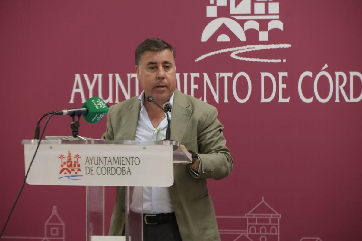 El delegado deI nfraestructuras del Ayuntamiento de Córdoba, Miguel Ruiz Madruga.