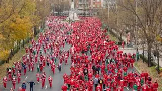 Vuelve la carrera solidaria de Papá Noel a las calles de Madrid: requisitos, horario e inscripción