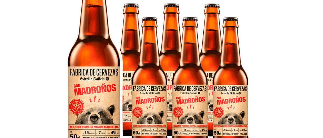 Botellines de la nueva serie de cervezas de Estrella Galicia