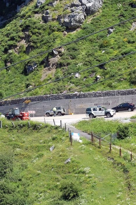 Retenciones de vehículos en el puerto de Pajares