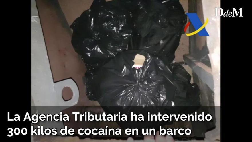Intervenidos 300 kilos de cocaína en un barco entre Mallorca e Ibiza