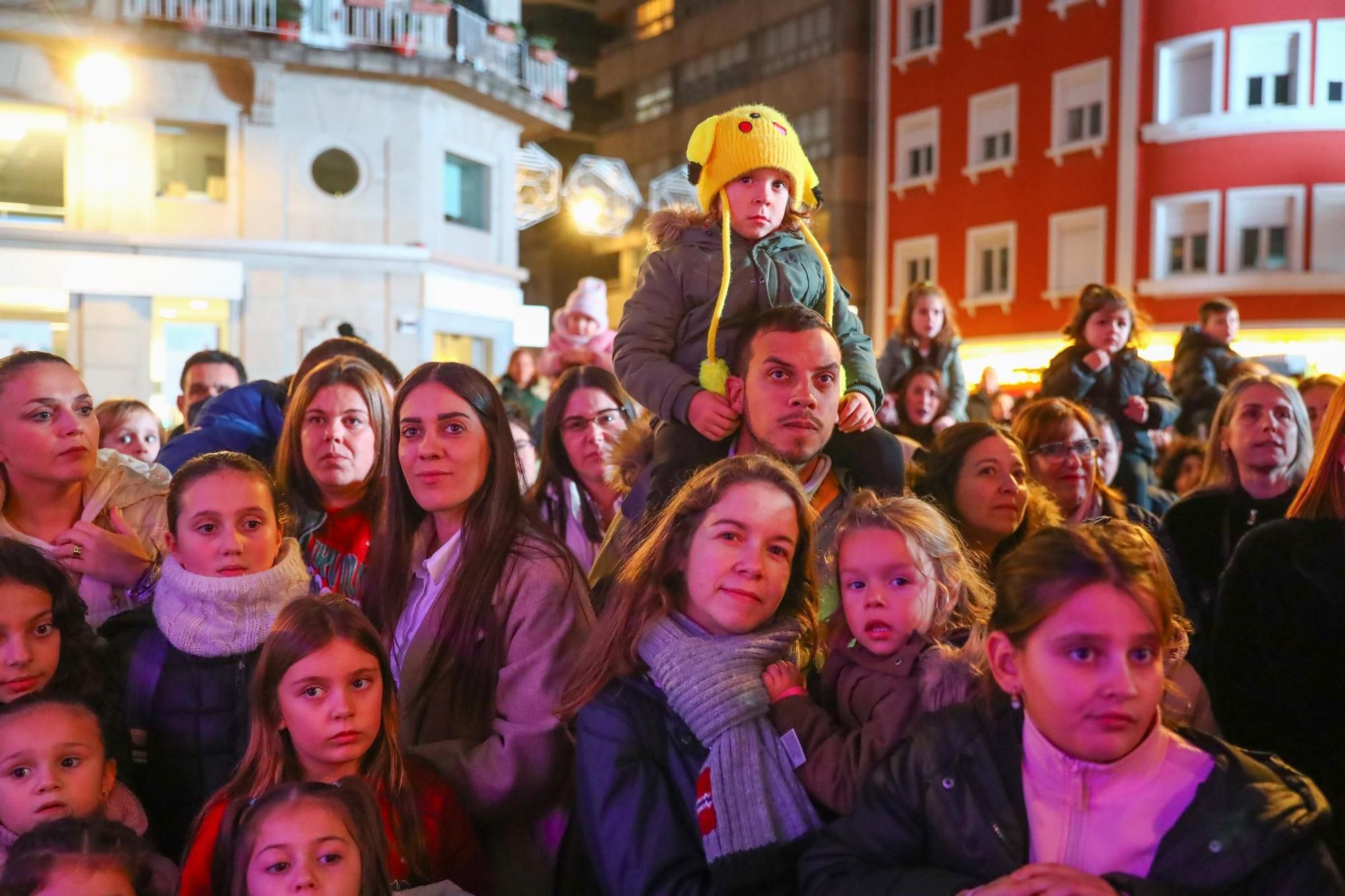 La Navidad ya deslumbra en Vilagarcía