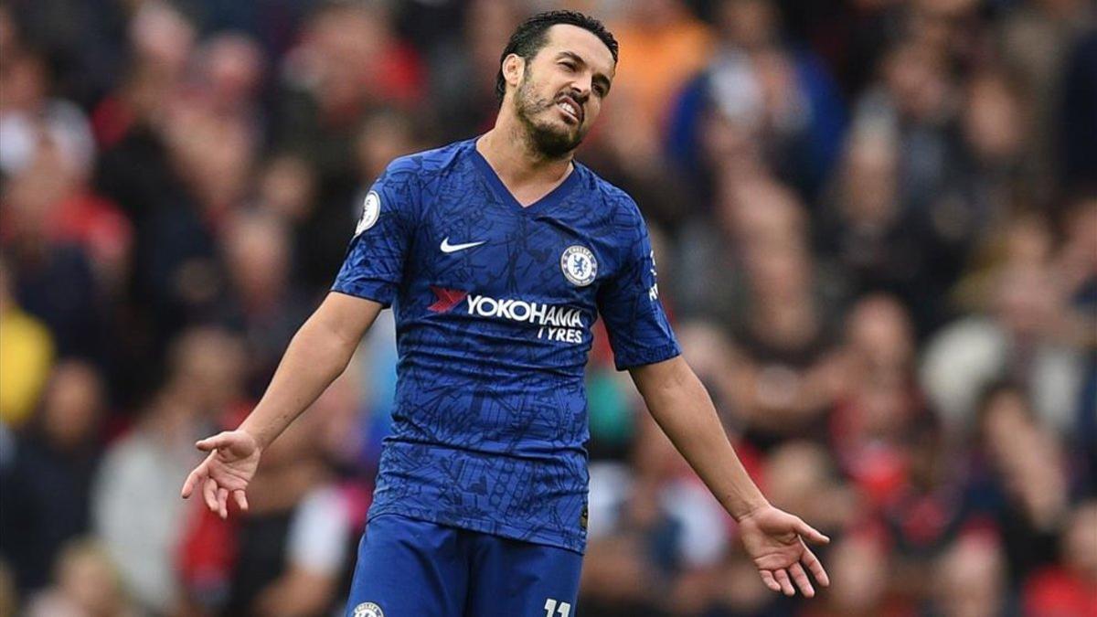 El contrato de Pedro con el Chelsea termina en junio